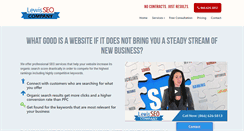 Desktop Screenshot of lewisseo.com